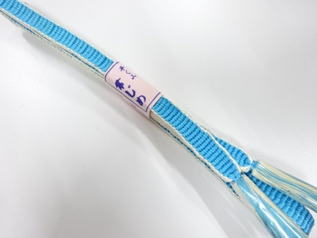 未使用品　正絹　手組帯締め